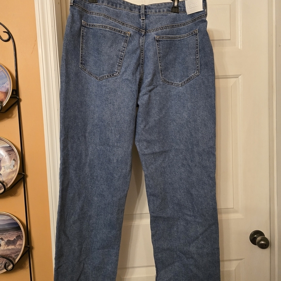 Blue Flare & Wide Leg Jeans - Picture 2 of 5